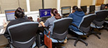 Clients using the computer resources at the Monmouth County Division of Workforce Development