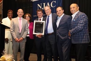 NJAC representatives with Michael D. Fitzgerald, Director Arnone and Deputy Director DiRocco