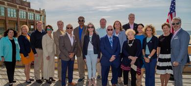 Board of County Commissioners & tourism partners kick off the summer season in Asbury Park